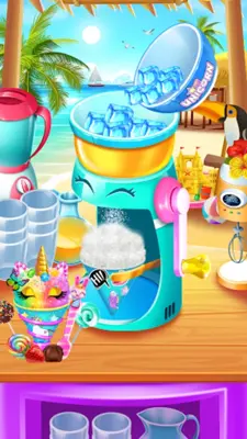 Rainbow Frozen Snowcone Maker android App screenshot 3