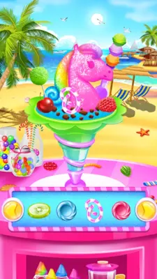 Rainbow Frozen Snowcone Maker android App screenshot 4